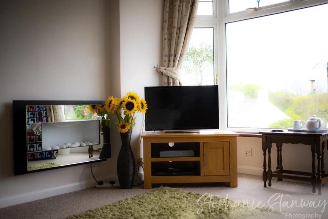 Penzance, Private Annexe With Beautiful Views. Appartement Ludgvan Buitenkant foto